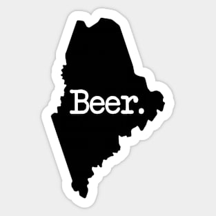 Maine Beer ME Sticker
